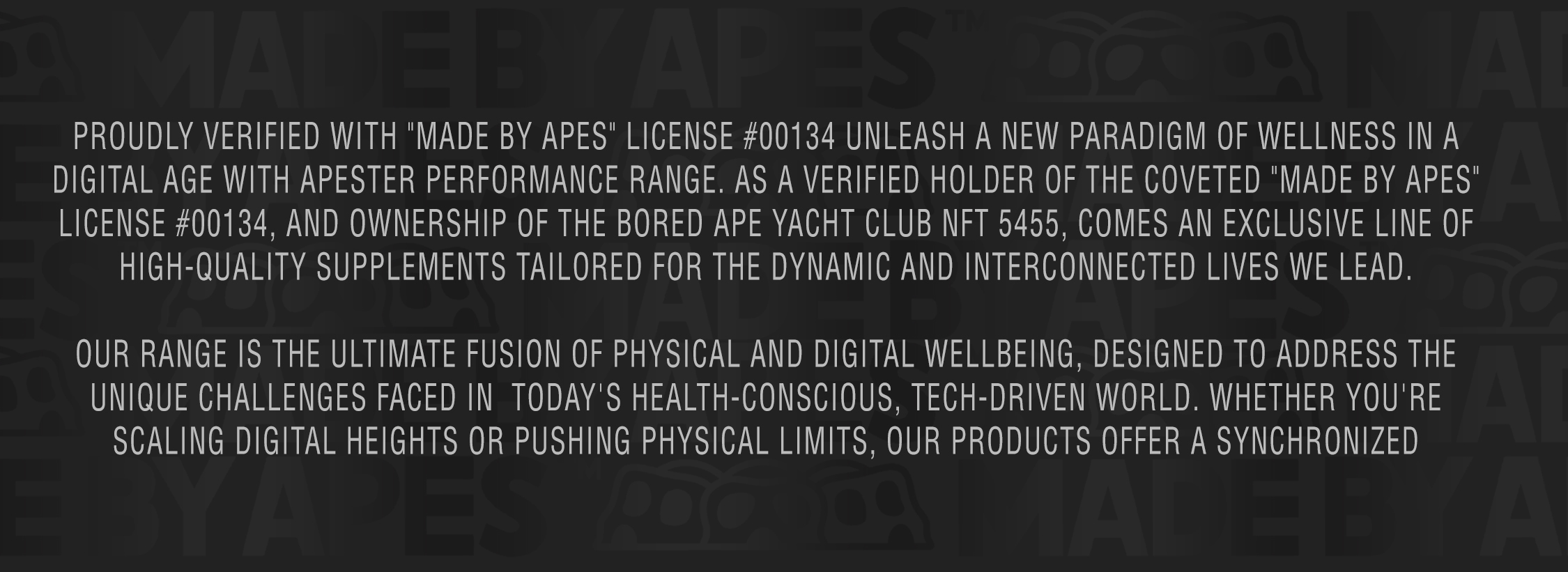 Introducing Apester Performance Range: "Evolution of Health & Performance"